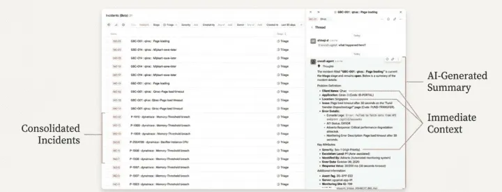 The Result: A clear, Actionable Incident summary