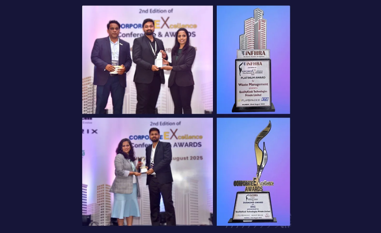 QKTech Wins iNFHRA’s Excellence in ESG and Waste Management Award 2026